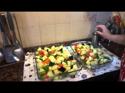 VERDURAS AL HORNO,BUENISIMAS