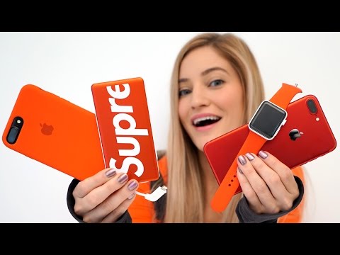 Red iPhone 7 Unboxing + Red Accessories! - UCey_c7U86mJGz1VJWH5CYPA