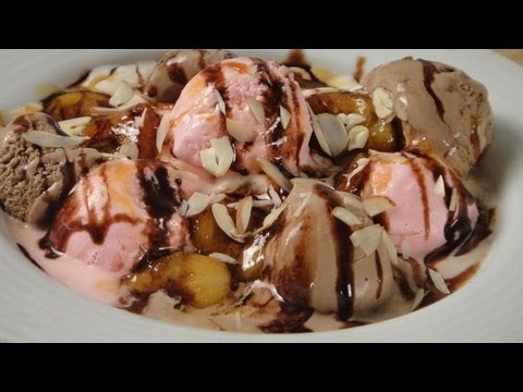 Caramelized Banana Sundae | Sanjeev Kapoor Khazana - UCmoX4QULJ9MB00xW4coMiOw