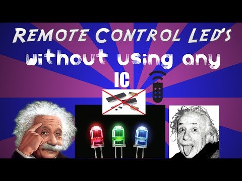 Remote Controlled LED Simplest DIY Without using any IC - UCjQ-YHwNTbUQLVzZQFjsDsQ