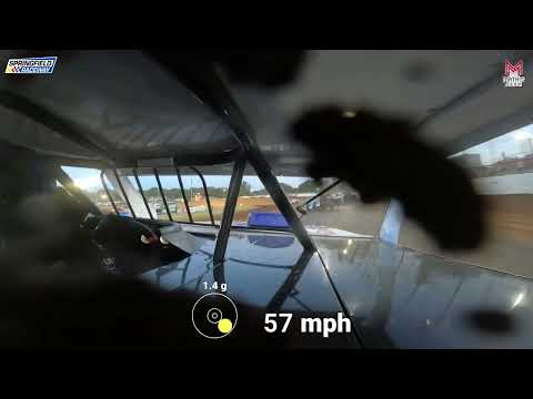 #44T Ty O'Neal - B-Mod - 6-24-2025 Springfield Raceway - In Car Camera - dirt track racing video image