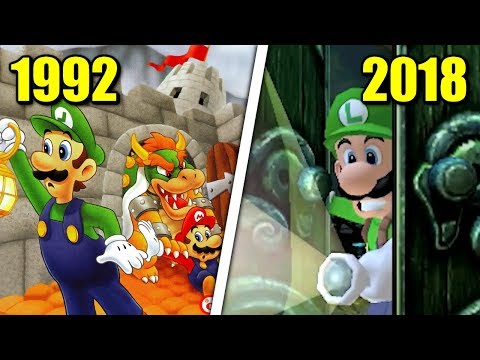 Evolution of Luigi Games (1992 - 2018) - UCa4I_j0G2xQNhvj_UMQahmQ