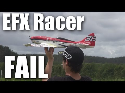 EFX Racer RC plane fail - UCQ2sg7vS7JkxKwtZuFZzn-g