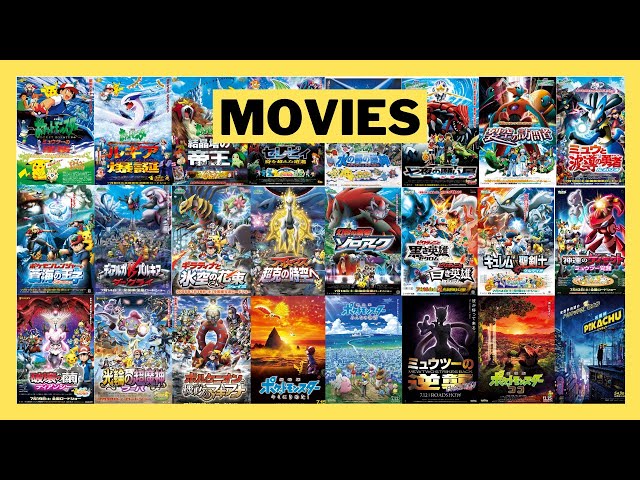 Pokemon Movies Guide: All the Movies By Year You Should Not Miss