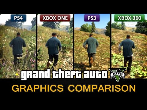 GTA 5 Graphics Comparison - PS4 / Xbox One / PS3 / Xbox 360 - UCuWcjpKbIDAbZfHoru1toFg