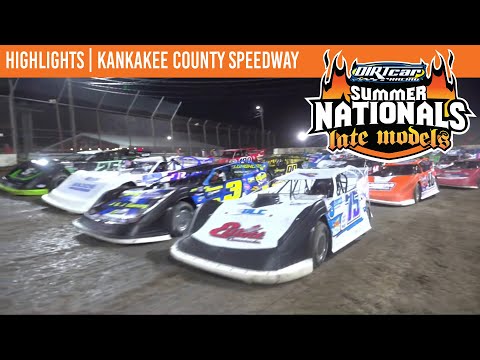 DIRTcar Summer Nationals Late Models | Kankakee County Speedway | June 11, 2025 | HIGHLIGHTS - dirt track racing video image