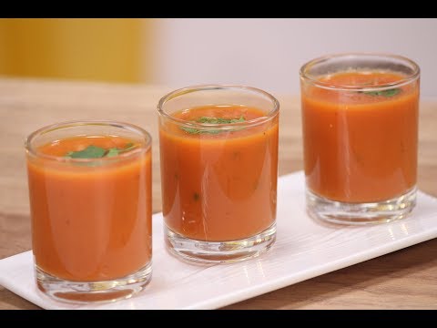 Tamatar Dhania Shorba Recipe | Recipes Under 15 Minutes | Chef Jaaie | Sanjeev Kapoor Khazana - UCmoX4QULJ9MB00xW4coMiOw