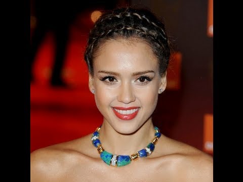 Jessica Alba's Braided Up Do - UCo5zIpjl2OQkYatd8R0bDaw