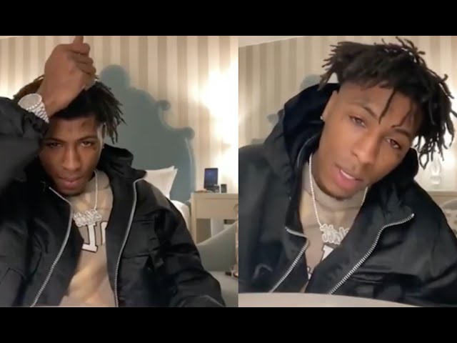NBA Youngboy Cries After Losing Game