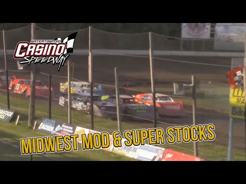Midwest Mod &amp; Super Stock | Casino Speedway | 6-10-2018 - dirt track racing video image