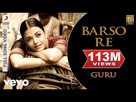 Barso Re - Guru | Aishwarya Rai Bachchan | Shreya Ghoshal - UC3MLnJtqc_phABBriLRhtgQ