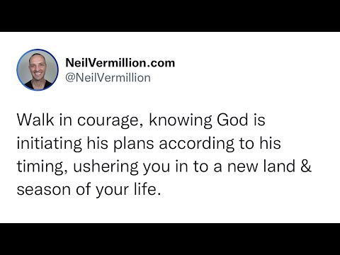 Ushering A New Season In A New Land - Daily Prophetic Word