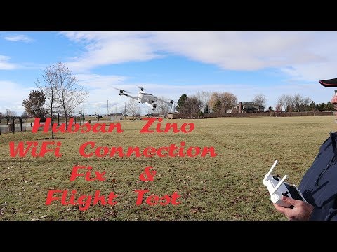 Hubsan Zino WiFi Connection Fix & Flight Test - UCWaxtRwDzUMd2WmhOrCWRJQ