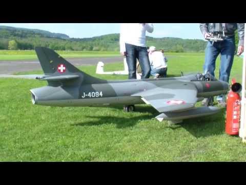 Giant RC Hawker Hunter Swiss painted R/C Turbine Scale Model Jet - UCTLEcIaYJEbUEzQc3-ZvruQ