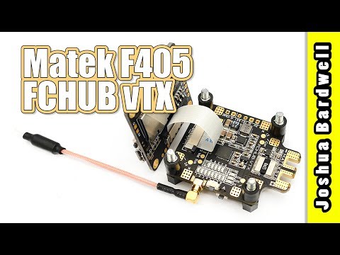 Matek F405 & FCHUB vTX How To Install - UCX3eufnI7A2I7IkKHZn8KSQ