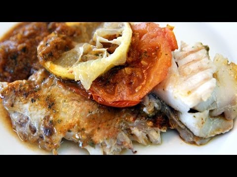 Baked Fish with Moroccan Charmoula Recipe - CookingWithAlia - Episode 295 - UCB8yzUOYzM30kGjwc97_Fvw