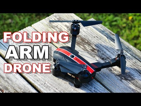 Budget Folding Arm Drone - FQ777 FQ24 Camera Quadcopter - TheRcSaylors - UCYWhRC3xtD_acDIZdr53huA