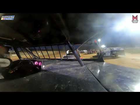 #22 Chad Donaldson - B-Mod - 3-30-2024 Springfield Raceway - In Car Camera - dirt track racing video image