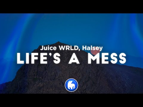 Juice WRLD - Life's A Mess (Clean - Lyrics) ft. Halsey