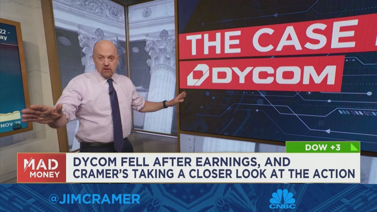Cramer explains why Dycom Industries stock is an enigma