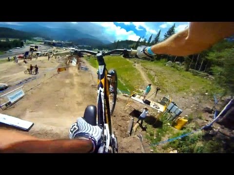 GoPro HD HERO Camera: Crankworx Colorado Day 3 - Slopestyle Qualifications & Super DH - UCqhnX4jA0A5paNd1v-zEysw