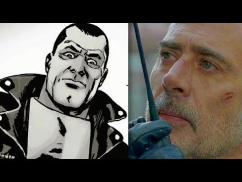 WALKING DEAD Negan War Comic Comparison - UC7yRILFFJ2QZCykymr8LPwA