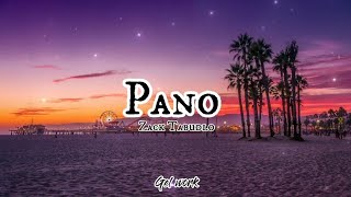 Pano - Zack Tabudlo (Lyrics)