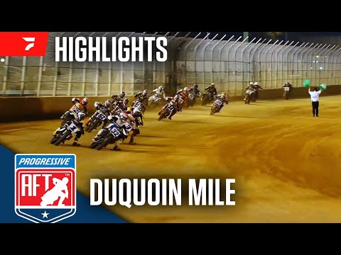 American Flat Track at DuQuoin Mile 7/6/24 | Highlights - dirt track racing video image