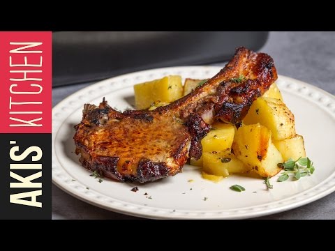 Lemon Roasted Pork Chops  | Akis Kitchen - UCcbNHNmULeU1OoNylpPIRQQ