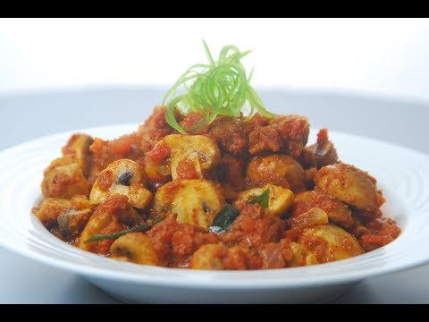 Mushroom Chettinaad | Cooksmart | Sanjeev Kapoor Khazana - UCmoX4QULJ9MB00xW4coMiOw