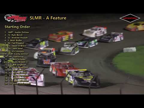 SLMR Late Model | Park Jefferson Speedway | 5-5-2018 - dirt track racing video image