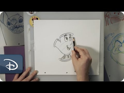 How-To Draw Chip From ‘Beauty & The Beast’ | Disney Parks - UC1xwwLwm6WSMbUn_Tp597hQ