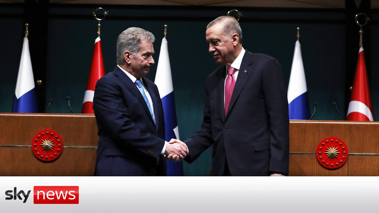 Finland’s President Niinisto holds news conference with Turkey’s President Erdogan