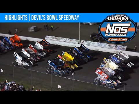 World of Outlaws NOS Energy Drink Sprint Cars | Devil’s Bowl Speedway | March 31, 2023 | HIGHLIGHTS - dirt track racing video image