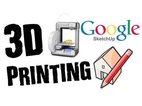 3D Printing From Google Sketchup Tutorial - UCTo55-kBvyy5Y1X_DTgrTOQ