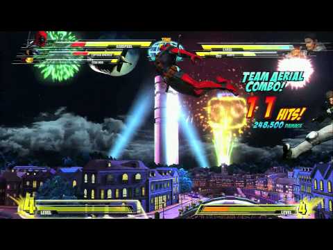 Marvel vs. Capcom 3 Gameplay - Don't Mess with Chris E3 2010 - UCKy1dAqELo0zrOtPkf0eTMw