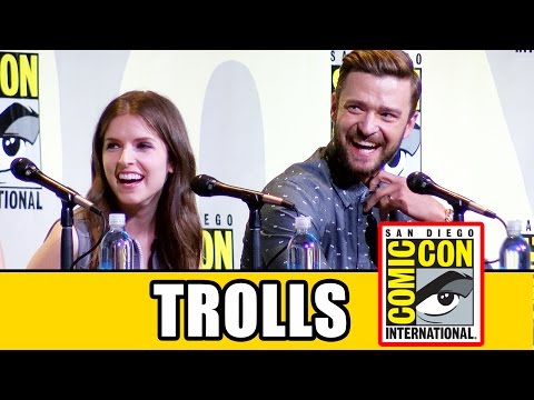 TROLLS Comic Con Panel - Anna Kendrick & Justin Timberlake - UCS5C4dC1Vc3EzgeDO-Wu3Mg