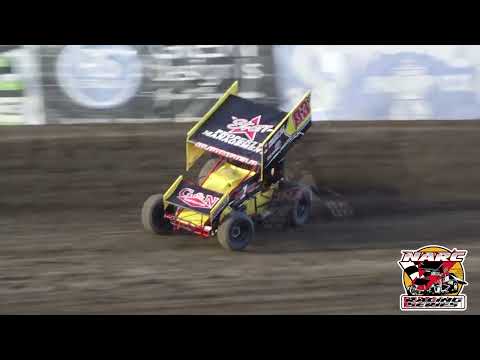 NARC SPRINT CARS INVADE ANTIOCH SPEEDWAY ON APRIL 29TH - dirt track racing video image