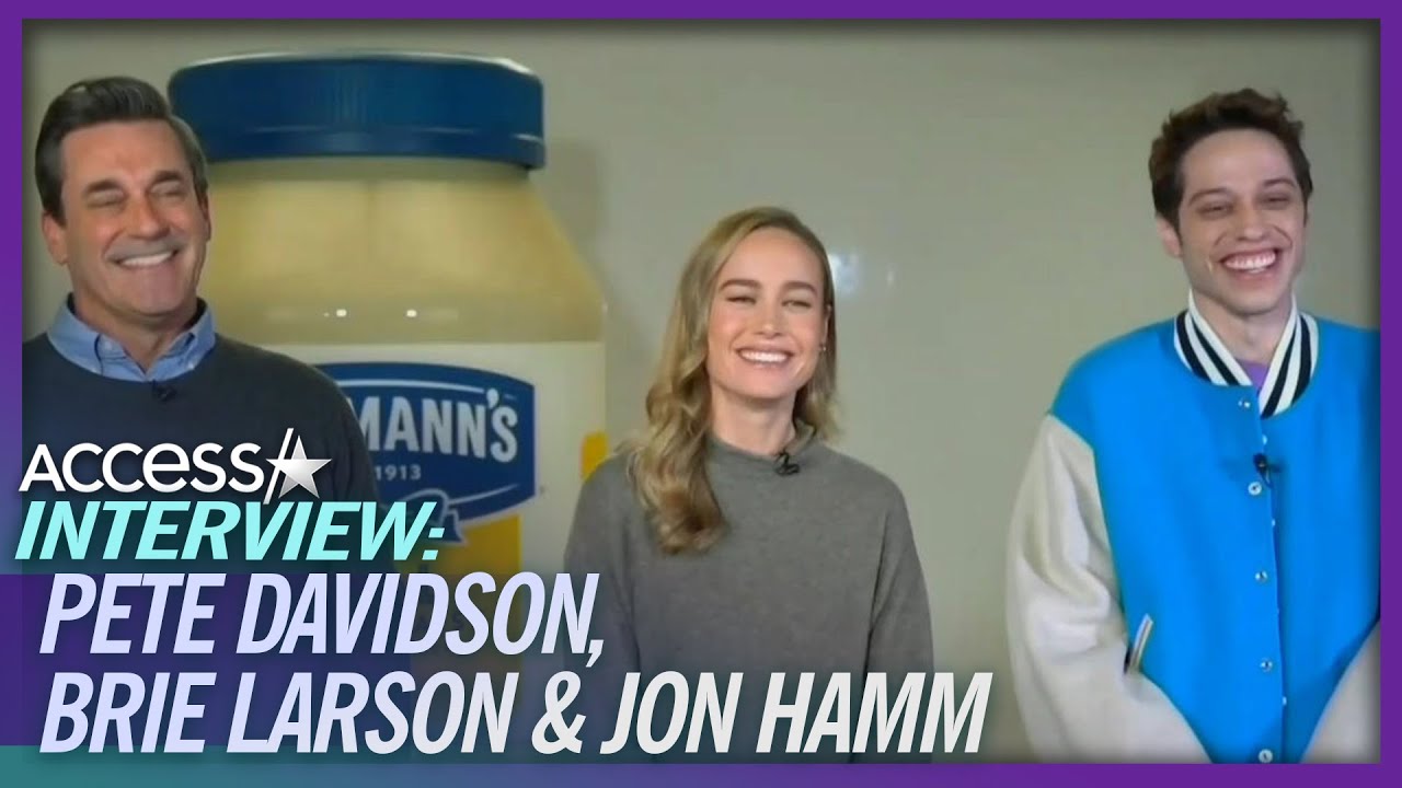 Pete Davidson, Brie Larson & Jon Hamm Had ‘A Blast’ On Super Bowl Ad Set