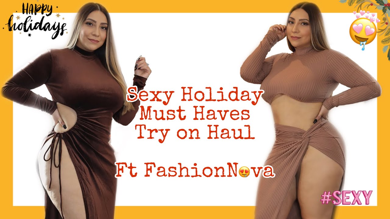 Sexy Holiday Must Have Looks FT FashioNova!