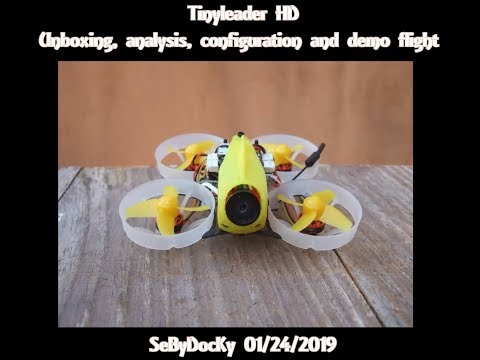 Fullspeed Tinyleader HD: unboxing, analysis, configuration and demo flight (Courtesy Banggood) - UC_aqLQ_BufNm_0cAIU8hzVg