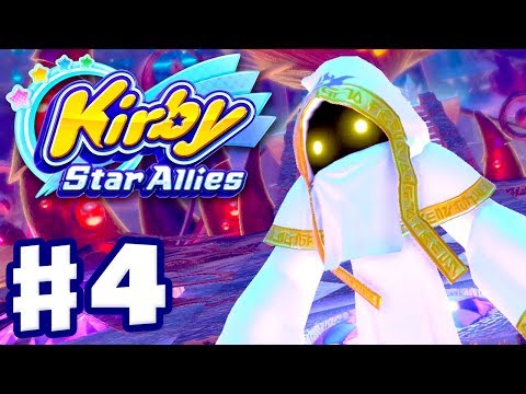 Kirby Star Allies - Gameplay Walkthrough Part 4 - Far Flung Starlight Heroes 100%! (Nintendo Switch) - UCzNhowpzT4AwyIW7Unk_B5Q