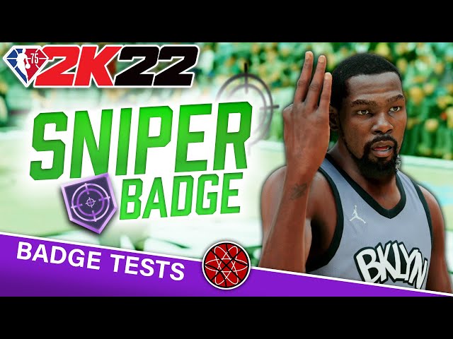 How to Get the NBA 2K22 Sniper Badge