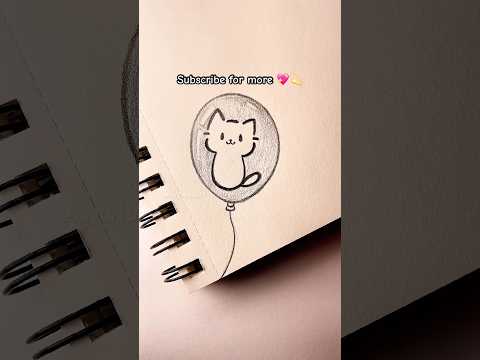 Cute Things to Draw When Bored ✏️ - Part 128#art #cute #easy #kitten #tutorial #sketch #drawing