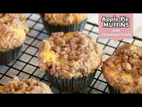 APPLE PIE Muffins with Cinnamon Crumbs - UCm2LsXhRkFHFcWC-jcfbepA