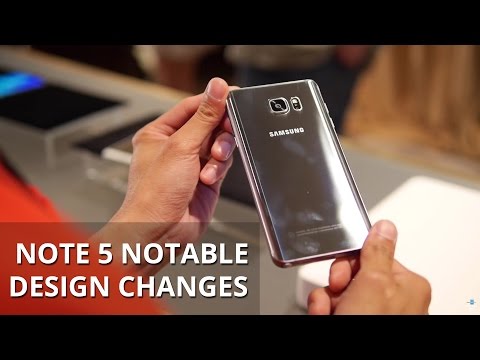 Samsung Galaxy Note 5 notable design changes - UCwPRdjbrlqTjWOl7ig9JLHg
