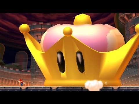 New Super Mario Bros U Deluxe - Super Crown Final Boss & Ending - UC-2wnBgTMRwgwkAkHq4V2rg