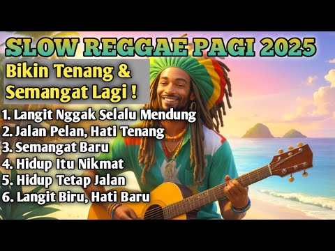 Slow Reggae Terbaik 2025 🌴 Lagu Pagi Bikin Hidup Tenang, Semangat Kerja & Bangkit Dari Keterpurukan