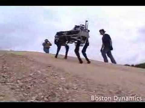 Boston Dynamics BIGDOG Robot - UCkhTsO516zCnrxRa6iy9j-w