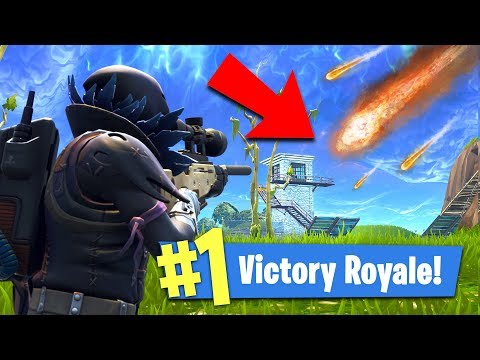 Meteor DESTROYS Tower in Fortnite! (IT ALMOST HIT ME) - UC2wKfjlioOCLP4xQMOWNcgg